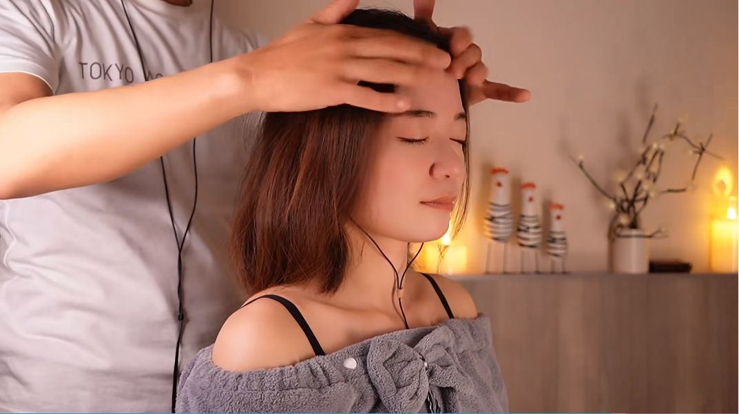 tokyo massage双耳声音捶背按摩敲击音和触发音