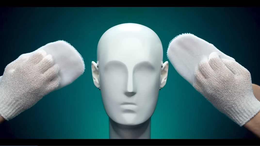 Zeitgeist双耳耳边的手套环绕发出的触发音加低语口腔音助眠系列